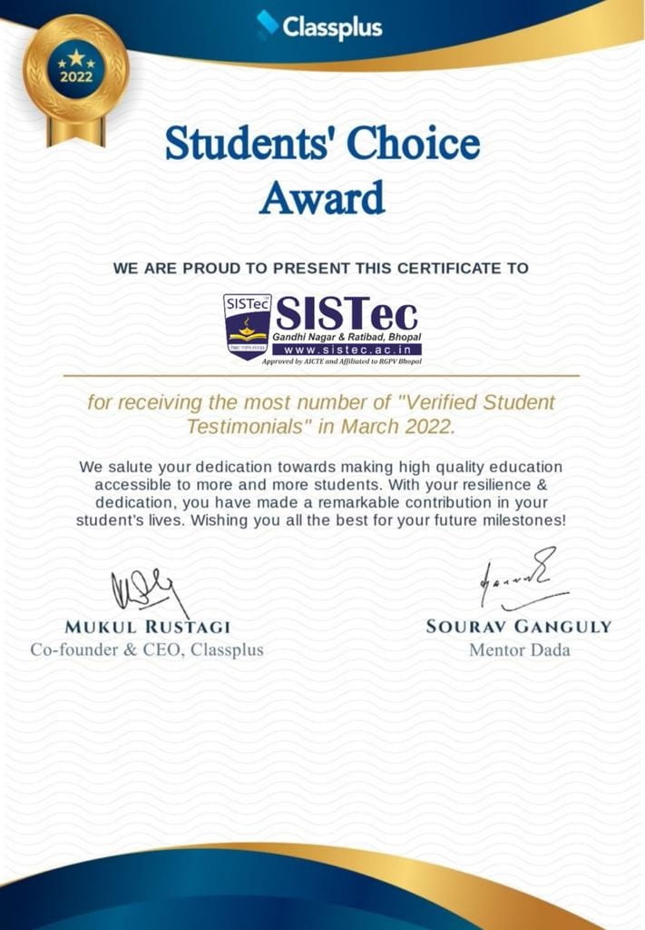 Student's Choice Award